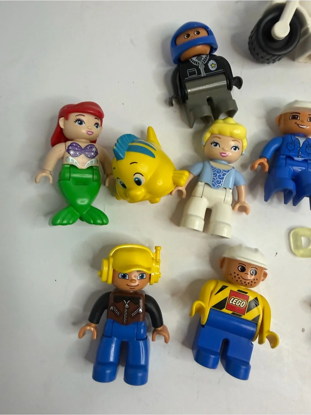 LEGO DUPLO Figure Lot - Disney Princesses, Mickey & Friends, Townspeople 12 Pcs